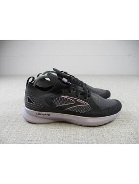 Brooks Sneakers Women 10 Levitate 5 Stealth Fit Running Shoes Marathon Gray